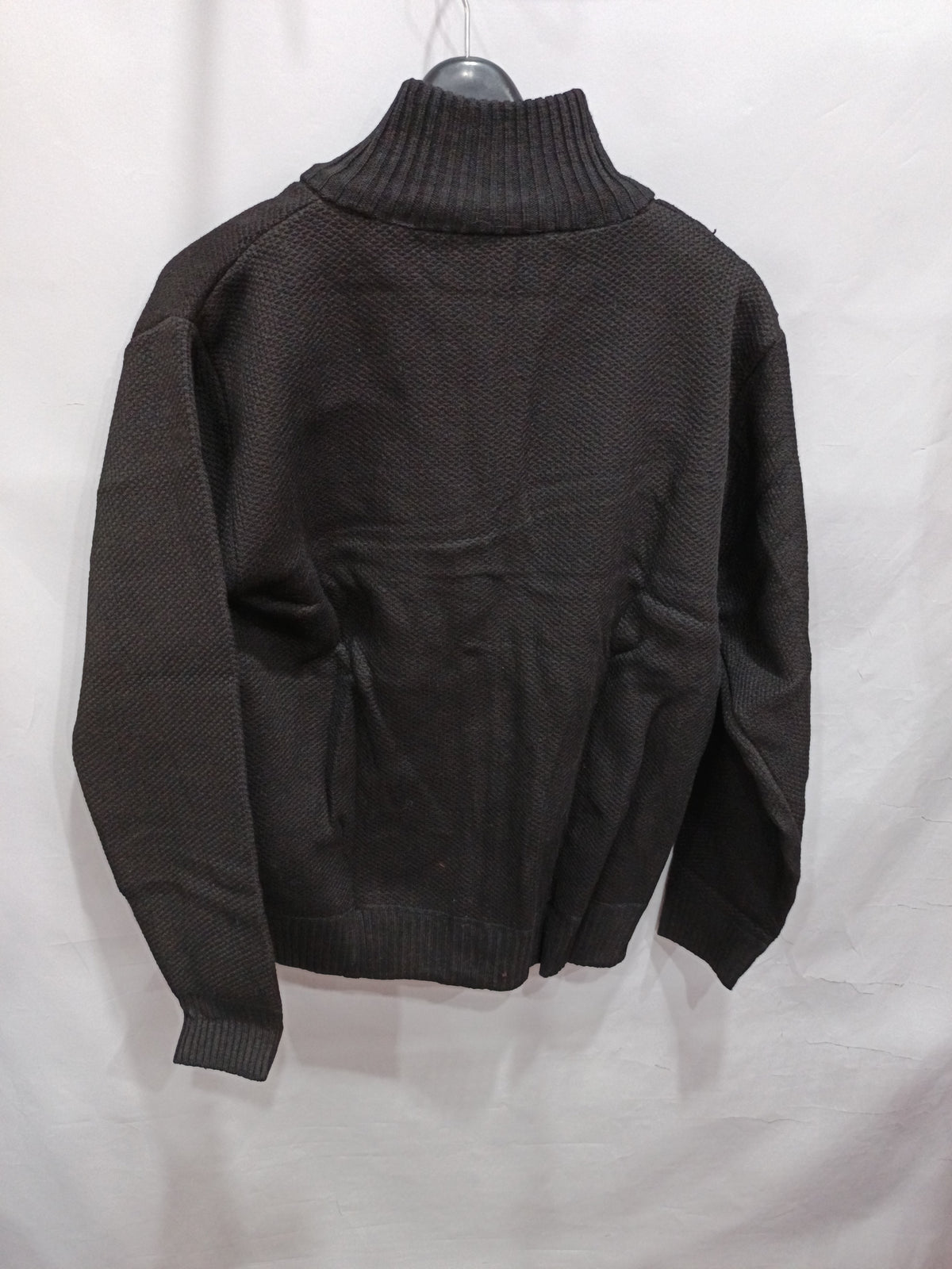 Cardigan Homme Col Montant – Pull Casual Slim pour Automne & Printemps